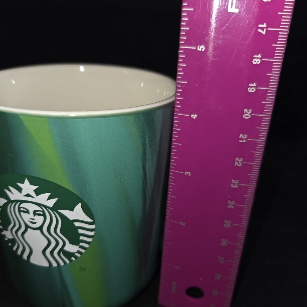 Starbucks Green Marbled Ceramic Mug - Picture 7 of 7